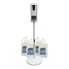 Load image into Gallery viewer, Automatic Sanitizer Dispenser + Stand + 4 (1) gallon jugs of sanitizer gel
